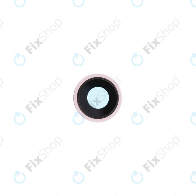 Apple iPhone 15, 15 Plus - Sticlă Cameră Spate cu Ramă (Pink)