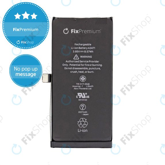 Baterie pentru iPhone 12 Mini, 2227mAh, DIAGNOSTIC