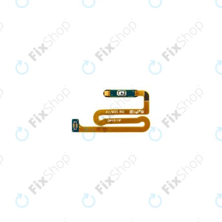 Samsung Galaxy M22 M225F - Senzor de Amprentă Deget + Cablu Flex (White) - GH96-14541B Genuine Service Pack