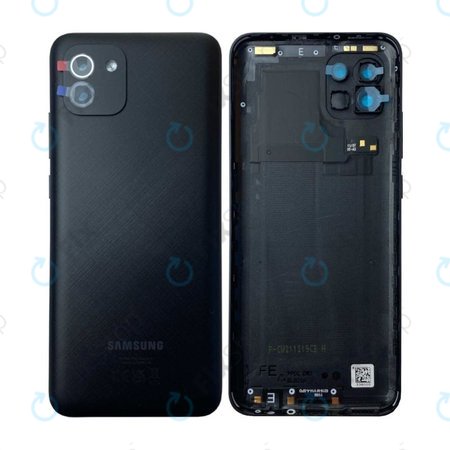 Samsung Galaxy A03 A035G - Carcasă Baterie (Black) - GH81-21661A Genuine Service Pack