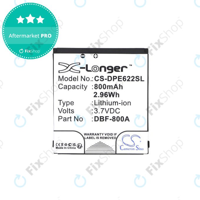 Baterie pentru Doro PhoneEasy 2314, 2315, 1360, 520, 800mAh, Li-Ion, 3.7V, DBF-800A, HQ