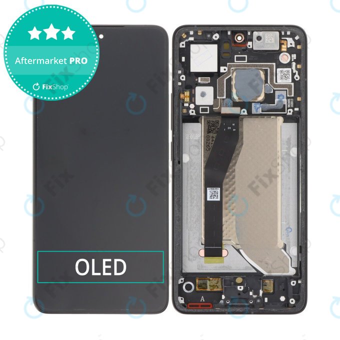 Xiaomi 14T Pro 2407FPN8EG - Ecran LCD + Sticlă Tactilă + Ramă (Titan Gray) OLED