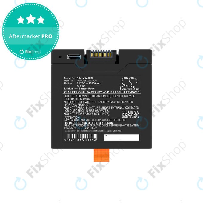 Baterie pentru JBL Partybox Club 320, Partybox Stage 320, Xtreme 4, 10000mAh, Li-Ion, 7.4V, FG4CELL21700G, HQ