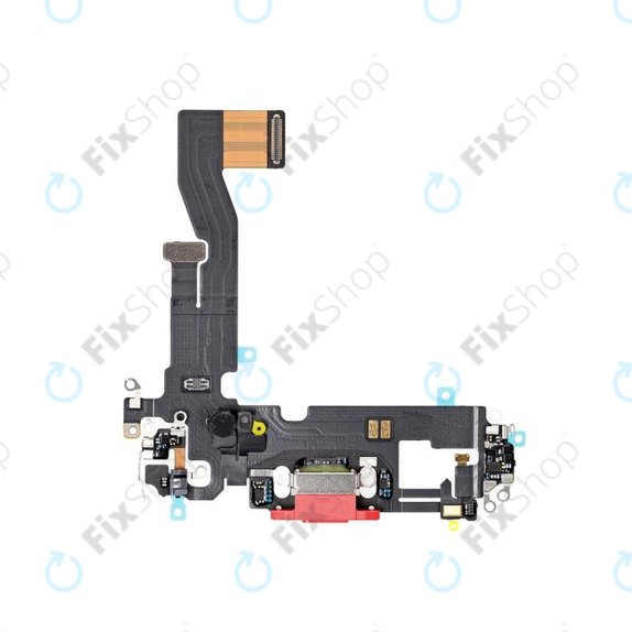 Apple iPhone 12, 12 Pro - Conector de Încărcare + Cablu Flex (Red)