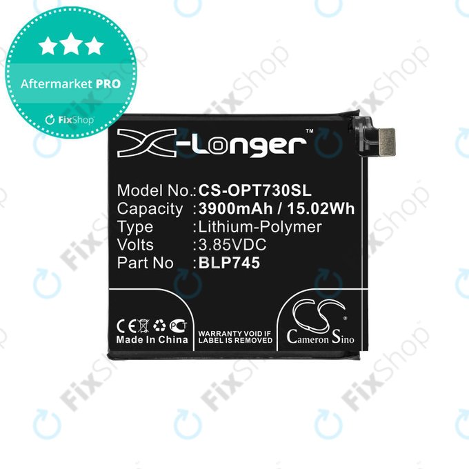 OnePlus 7T Pro - Baterie BLP745 3900mAh HQ