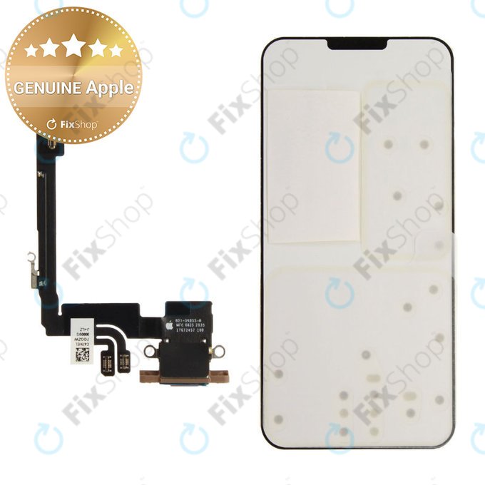 Conector de Încărcare + Cablu Flex pentru iPhone 16 Pro | Desert Titanium | 923-11090 | Genuine Apple