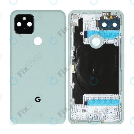 Google Pixel 5 - Carcasă Baterie (Sorta Sage) - G949-00096-01 Genuine Service Pack