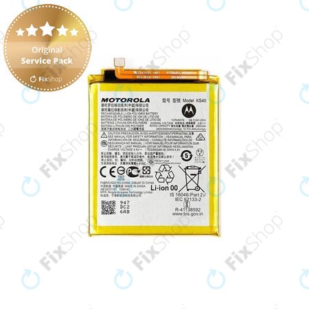 Motorola Moto E6i, E6 Play, E6s, E6s Plus - Baterie KS40 3000mAh - SB18C85292, SB18C51766 Genuine Service Pack