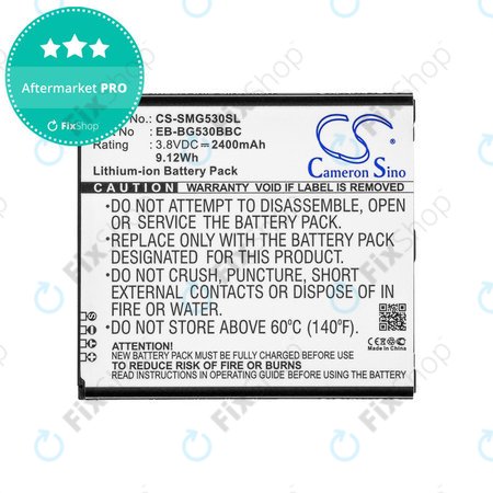 Baterie pentru Samsung Galaxy J3, 2400mAh, Li-Ion, 3.8V, EB-BG530BBC, HQ