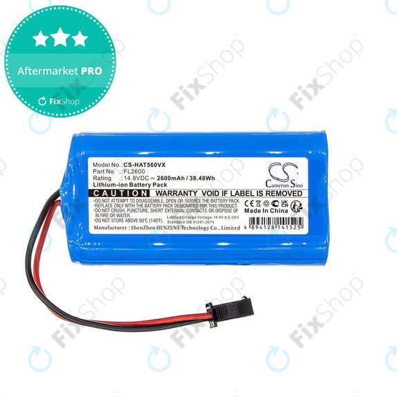 Baterie pentru Eufy Robovac 11, Haier TAB T550, Haier TAB560, 2600mAh, Li-ion, 14.8V, FL2600, HQ