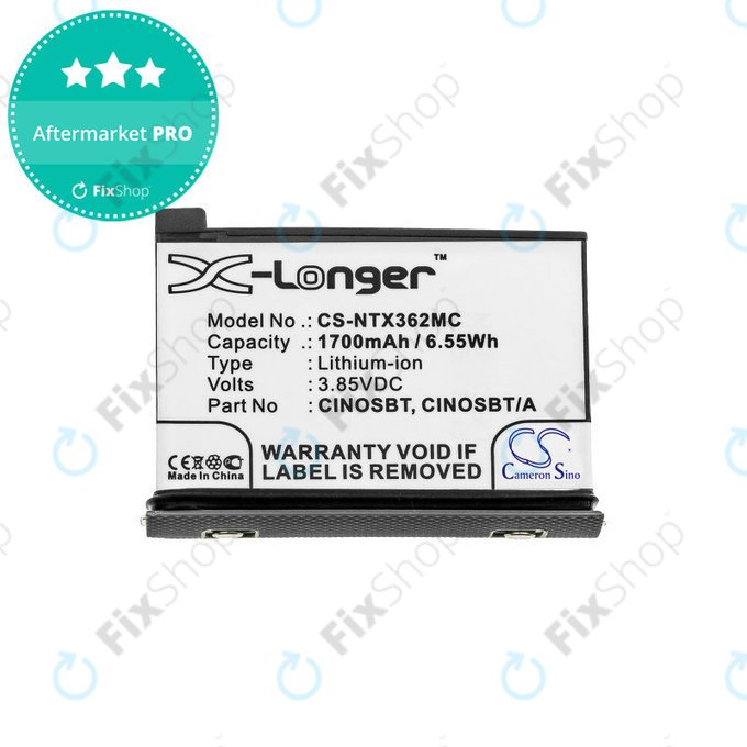 Baterie pentru Insta360 One X2, 1700mAh, Li-Ion, 3.85V, CINOSBT, HQ