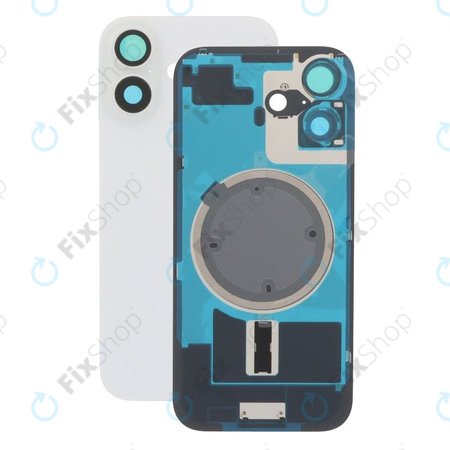 Apple iPhone 17 - Sticlă pentru carcasa din spate cu piese mici (White)