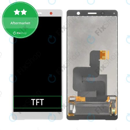 Sony Xperia XZ2 Compact - Ecran LCD + Sticlă Tactilă (Silver) TFT