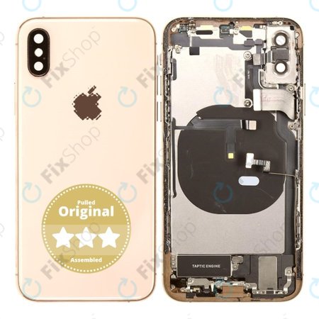 Apple iPhone XS - Carcasă Spate (Gold) Pulled