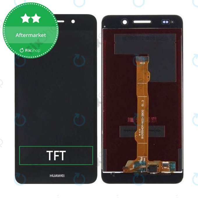 Huawei Y6 II, Honor 5A - Ecran LCD + Sticlă Tactilă (Black) TFT
