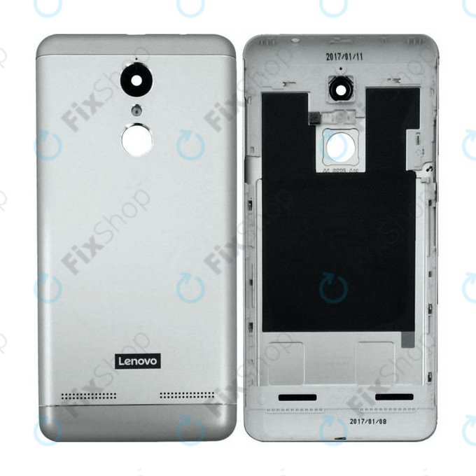 Lenovo K6 Power K33a42 - Carcasă Baterie + Sticlă Camere  (Grey)