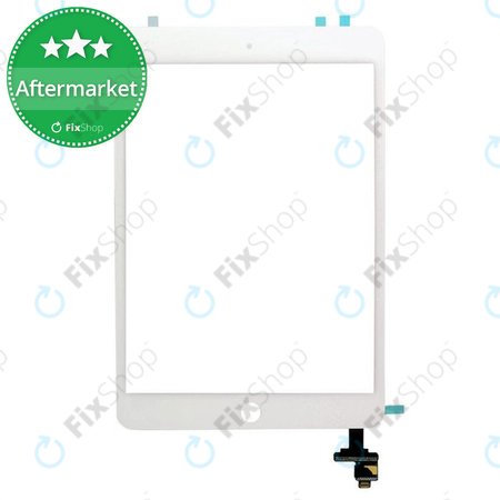 Apple iPad Mini, Mini 2 - Sticlă Tactilă + IC Conector (White)