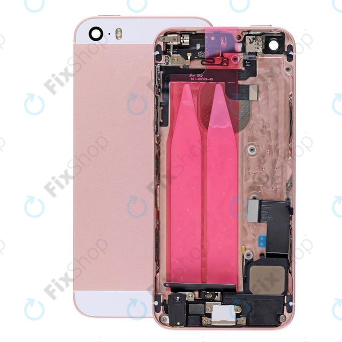 Apple iPhone SE - Carcasă Spate cu Piese Mici (Rose Gold)
