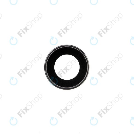 Apple iPhone 7 - Sticlă Cameră Spate cu Ramă (Black)