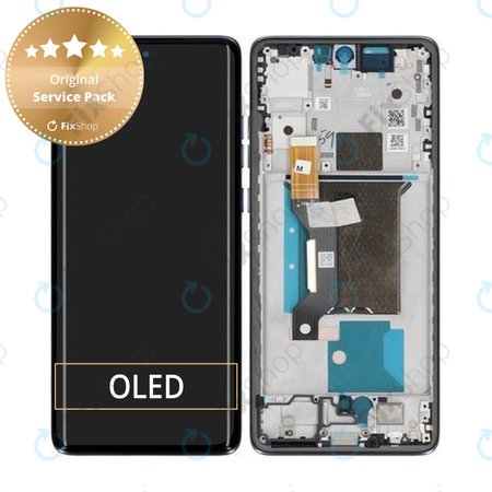 Motorola Edge 60 Fusion - Ecran LCD + Sticlă Tactilă + Ramă (Slipstream) - 5D68C29878 Genuine Service Pack