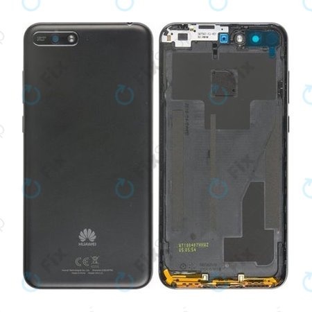 Huawei Y6 (2018) - Carcasă Baterie (Black) - 97070TXT Genuine Service Pack