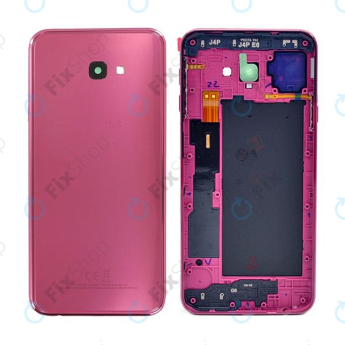 Samsung Galaxy J4 Plus (2018) - Carcasă Baterie (Pink) - GH82-18152C Genuine Service Pack