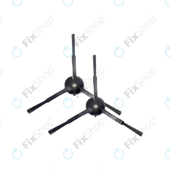 Xiaomi Mi Robot Vacuum Mop-series, Roborock-series, Xiaowa-series - Perie laterală (Negru) - 2buc