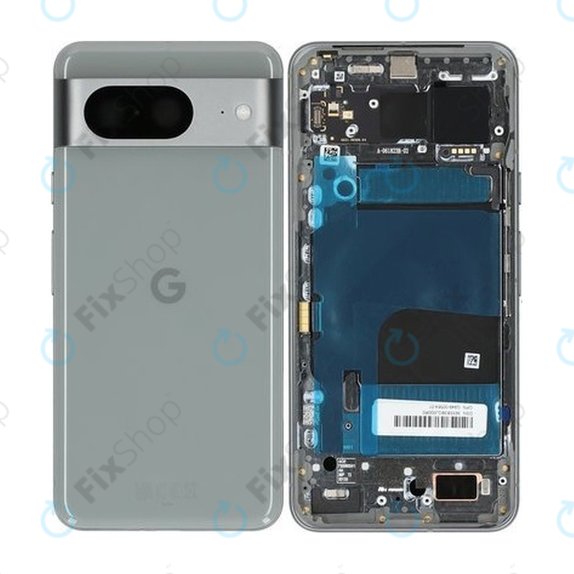 Google Pixel 8 GKWS6 G9BQD - Carcasă Baterie (Hazel) - G949-00564-01 Genuine Service Pack