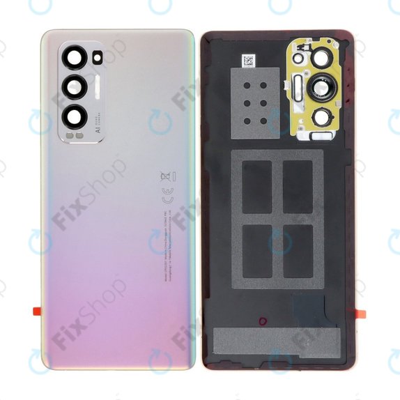 Oppo Find X3 Neo - Carcasă Baterie Complet (Galactic Silver)