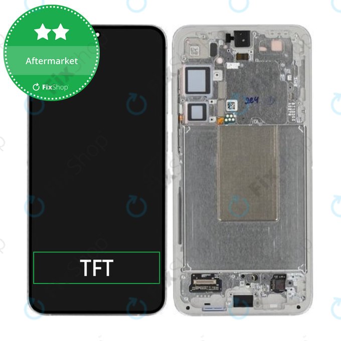 Samsung Galaxy S24 Plus S926B - Ecran LCD + Sticlă Tactilă + Ramă (Marble Grey) TFT