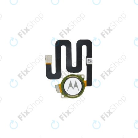 Motorola One (P30 Play) - Senzor de Amprentă Deget + Cablu Flex (White)