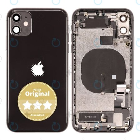 Apple iPhone 11 - Carcasă Spate (Black) Pulled
