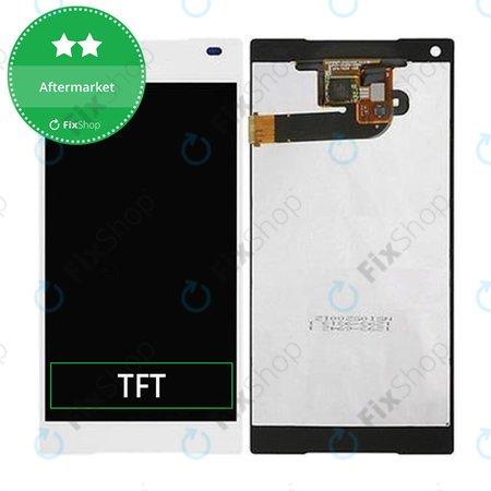 Sony Xperia Z5 Dual E6683 - Ecran LCD + Sticlă Tactilă (White) TFT