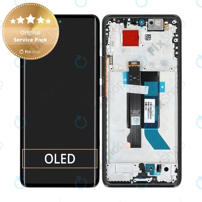 Xiaomi Poco X7 24095PCADG - Ecran LCD + Sticlă Tactilă + Ramă (Black) - 5600010O16P00 Genuine Service Pack