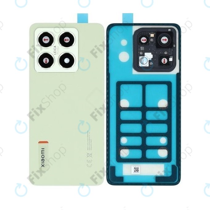 Xiaomi 14T - Carcasă Baterie (Lemon Green) - 5600100N12A00 Genuine Service Pack