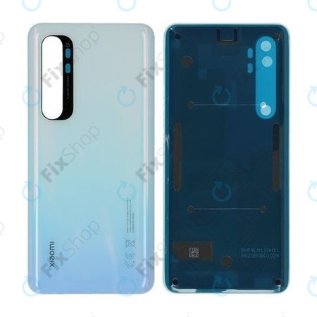 Xiaomi Mi Note 10 Lite - Carcasă Baterie (Glacier White) - 550500006S1L Genuine Service Pack