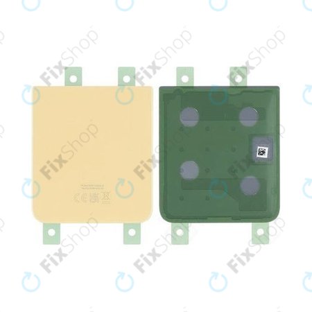 Samsung Galaxy Z Flip 4 F721B - Carcasă Baterie B/G (Yellow) - GH82-29654G Genuine Service Pack