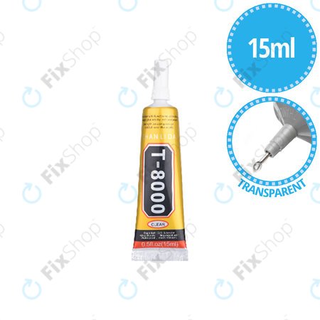 Lipici Adeziv T-8000 - 15ml (Transparentă)