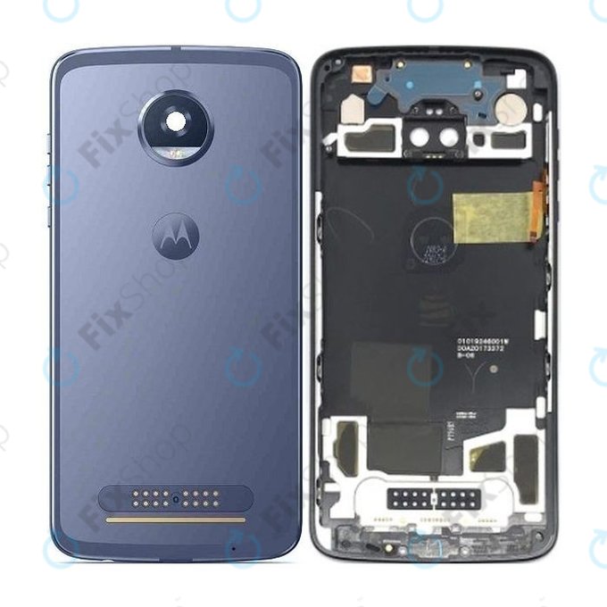 Motorola Moto Z2 Play XT1710-09 - Carcasă Baterie (Blue/Silver)