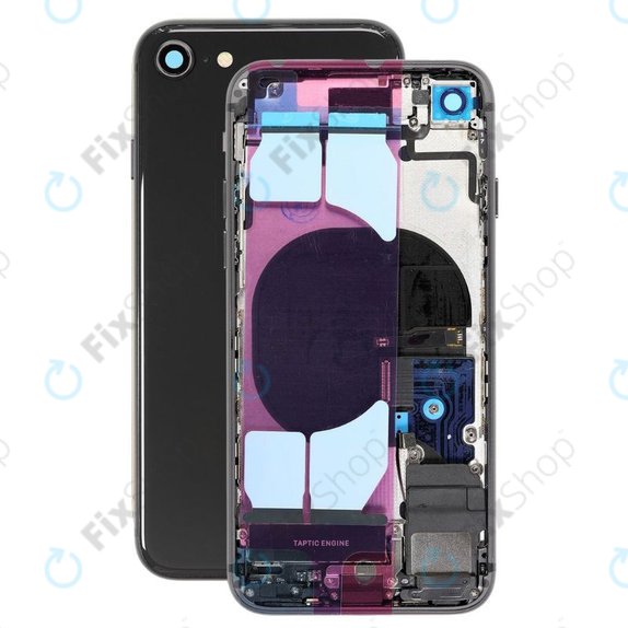 Apple iPhone 8 - Carcasă Spate cu Piese Mici (Space Gray)