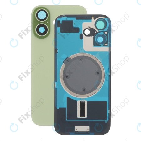 Apple iPhone 17 - Sticlă pentru carcasa din spate cu piese mici (Sage)