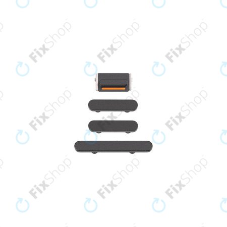 Apple iPhone 13, 13 Mini - Butoane Laterale (Midnight)