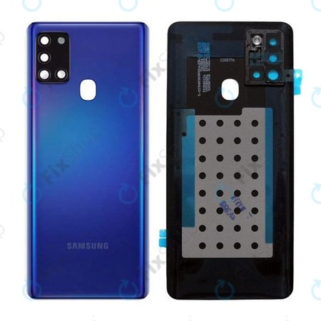 Samsung Galaxy A21s A217F - Carcasă Baterie (Blue) - GH82-22780C Genuine Service Pack