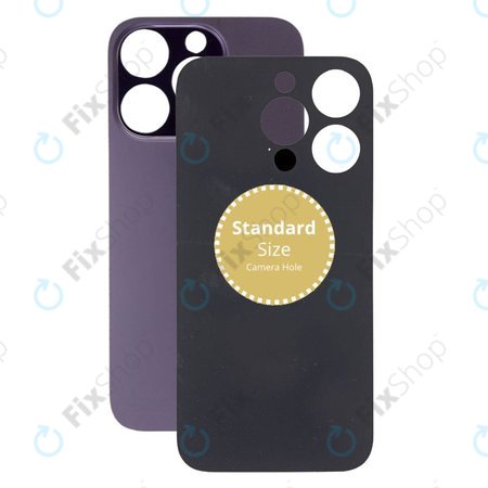 Apple iPhone 14 Pro - Sticlă Carcasă Spate (Deep Purple)