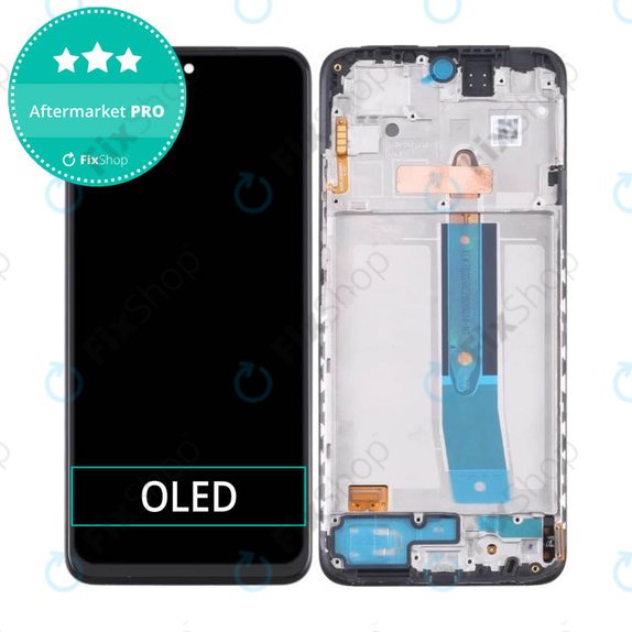 Xiaomi Redmi Note 11, 11S, Poco M4 Pro 4G - Ecran LCD + Sticlă Tactilă + Ramă (Graphite Grey) OLED