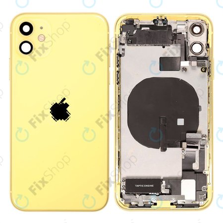 Apple iPhone 11 - Carcasă Spate cu Piese Mici (Yellow)