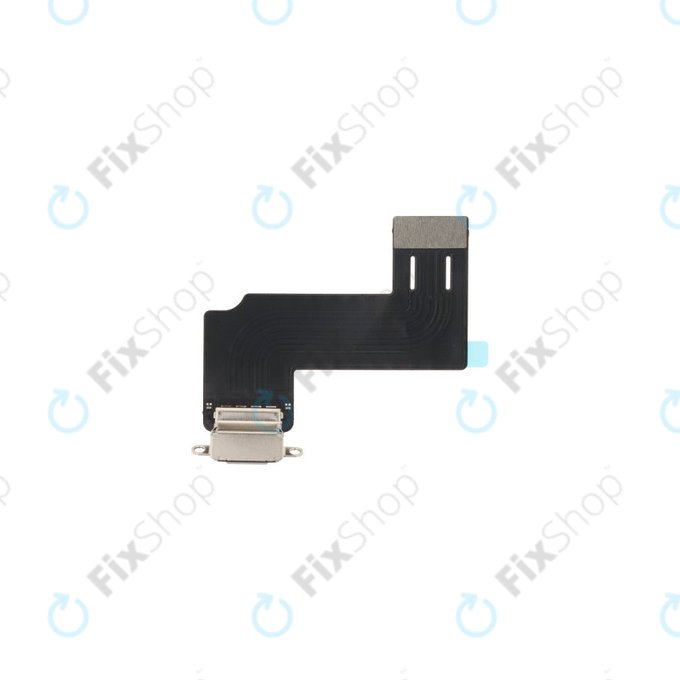 Apple iPad (11th Gen 2025) - Conector de Încărcare + Cablu Flex (Silver)