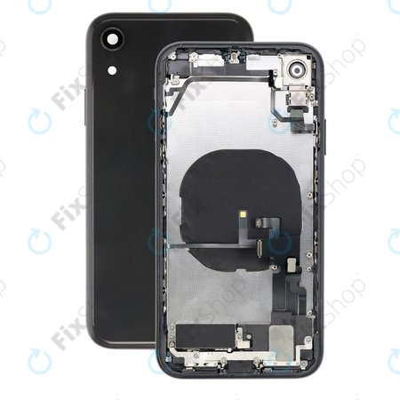Apple iPhone XR - Carcasă Spate cu Piese Mici (Black)