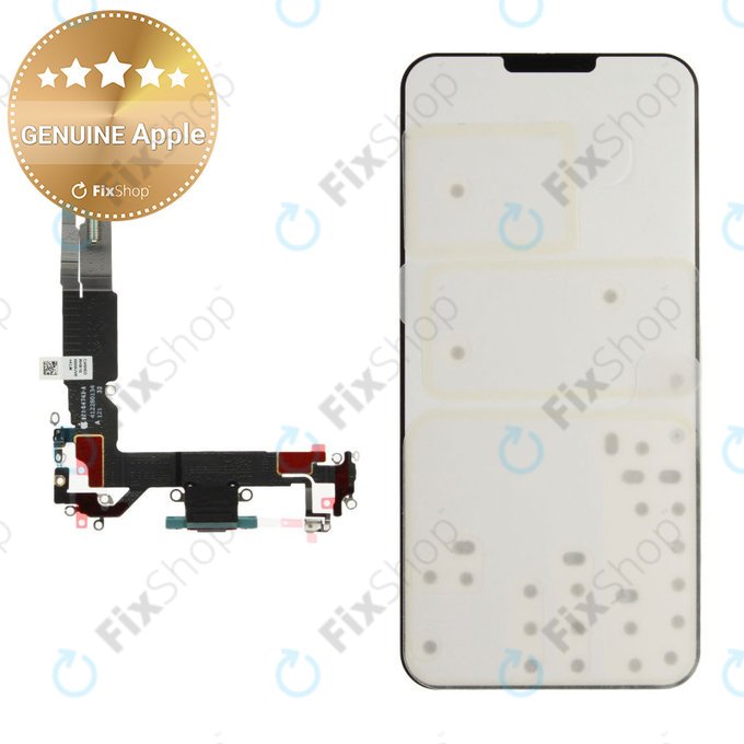 Conector de Încărcare + Cablu Flex pentru iPhone 16 | Green | 923-11226 | Genuine Apple