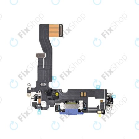 Apple iPhone 12, 12 Pro - Conector de Încărcare + Cablu Flex (Blue)